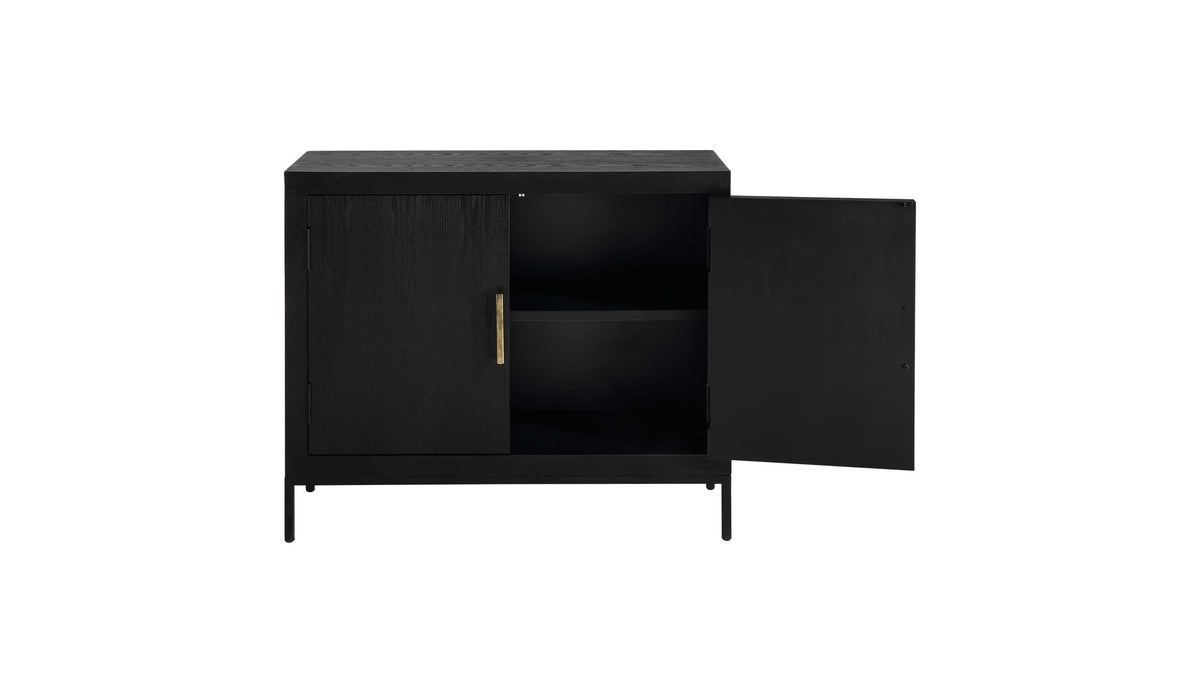 Front Range - Dark Oak 2 Door Cabinet
