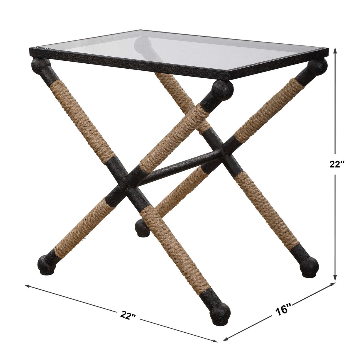 Braddock - Coastal Accent Table - Black
