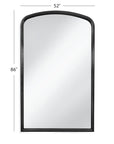 Brookings - Floor Mirror - Black