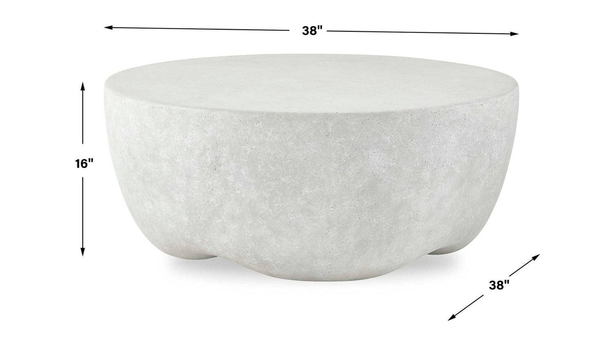 Wright - Outdoor Coffee Table - Gray