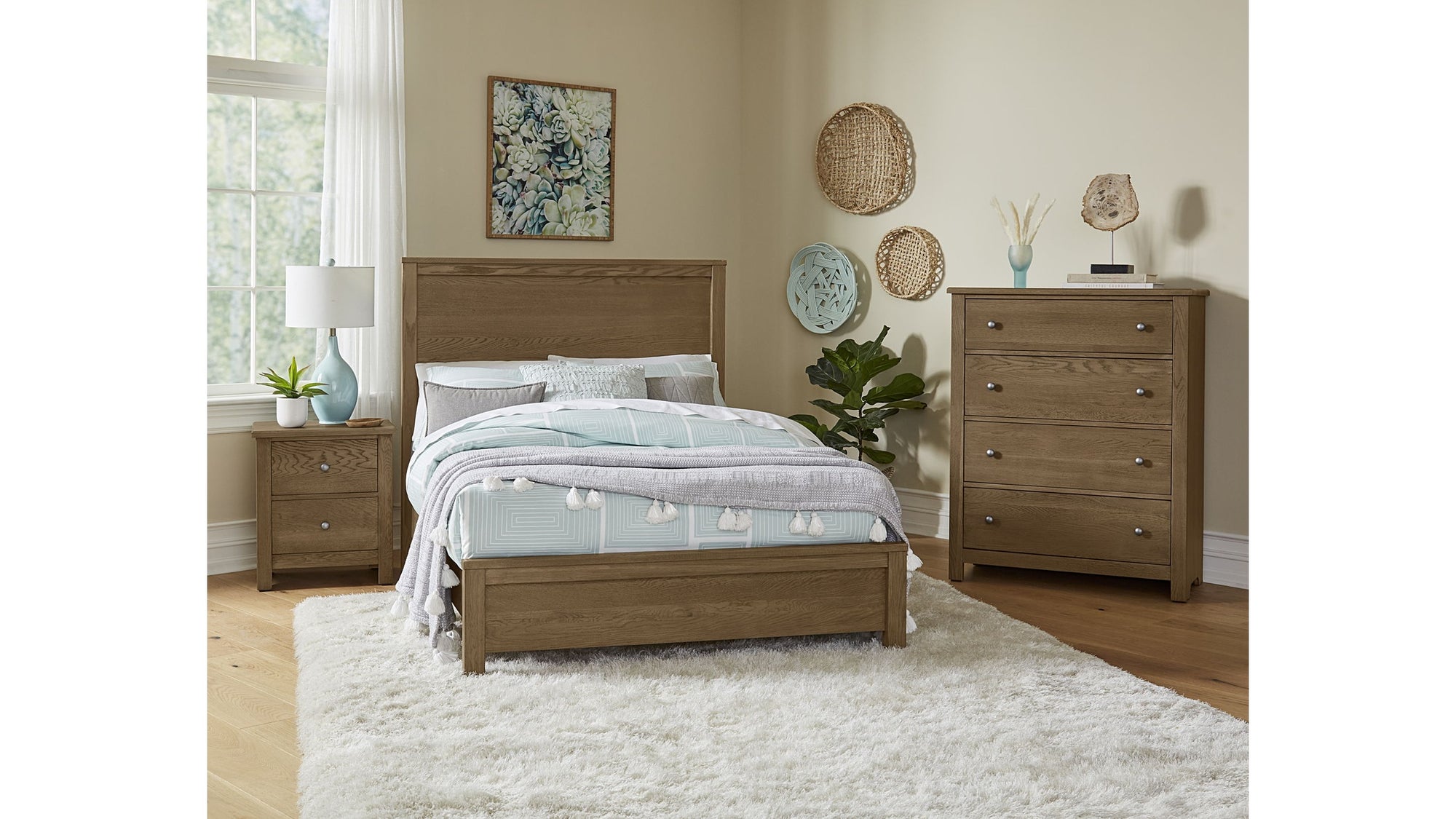 Fundamentals - 2 Drawer Nightstand
