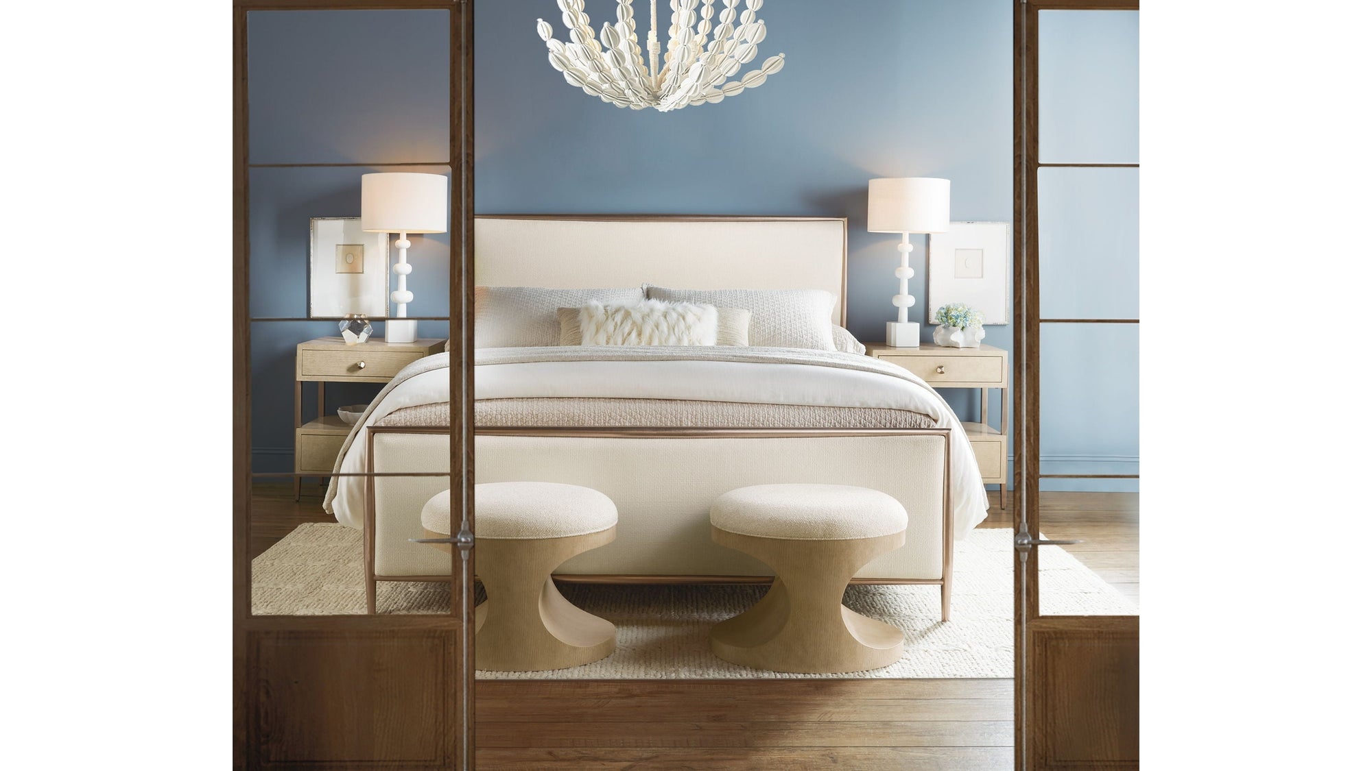 Westwood - Two-Drawer Nightstand - Beige