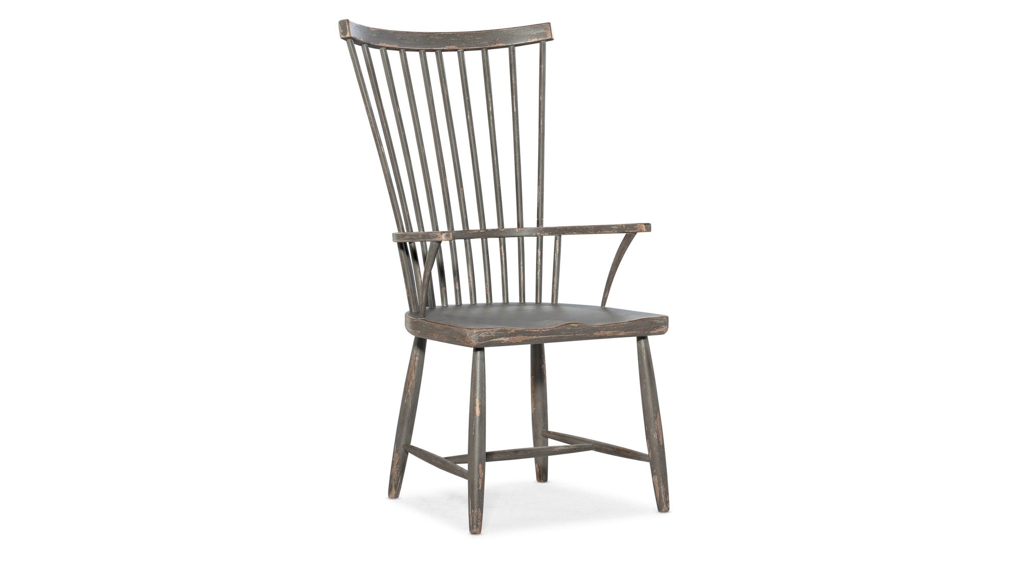 Alfresco - Marzano Windsor Arm Chair - Dark Gray