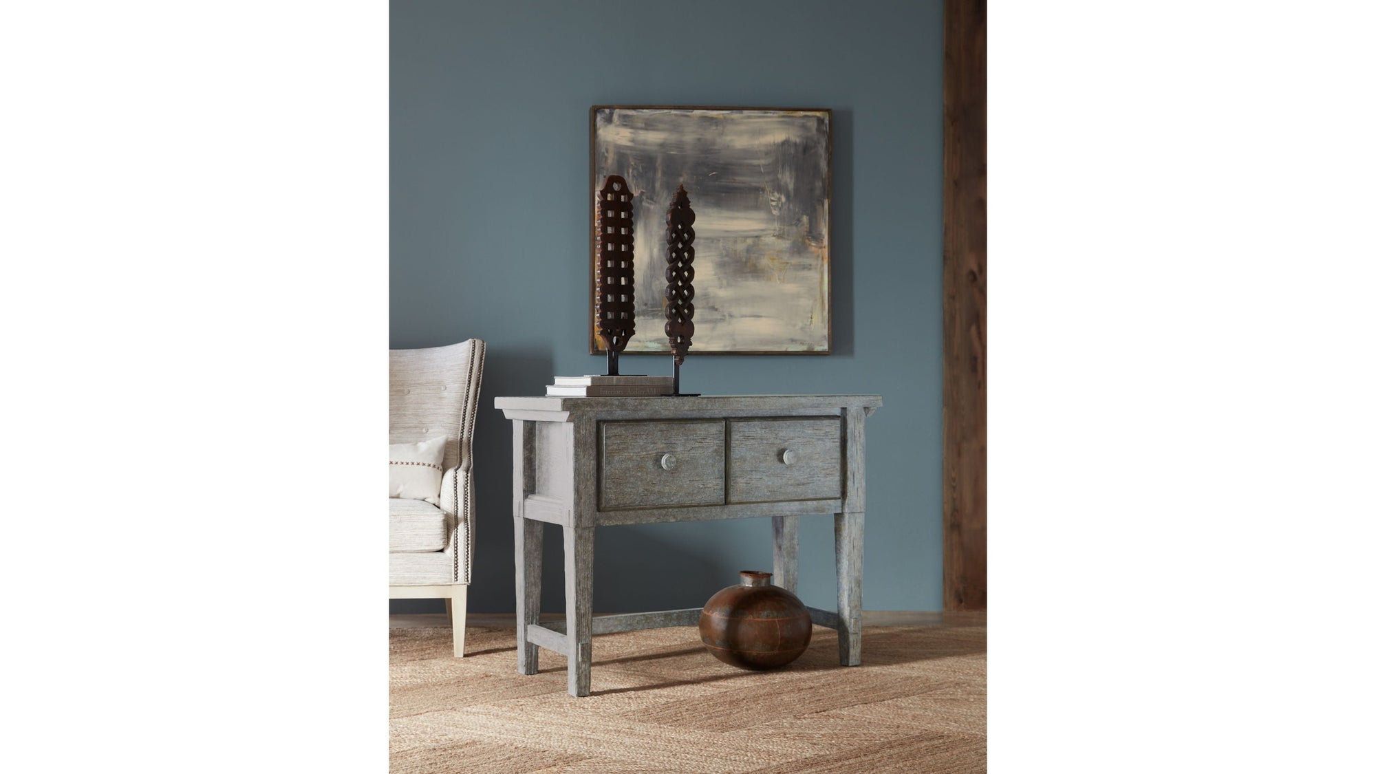 Commerce And Market - Stonewashed Console - Dark Gray
