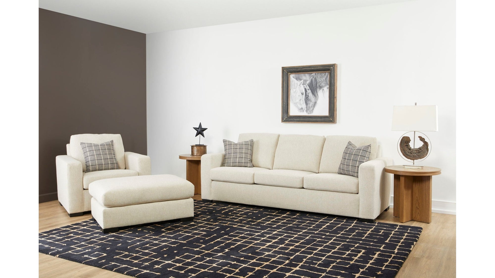 Oliver - Fabric Loveseat
