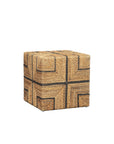 Fox - Woven Cube - Light Brown