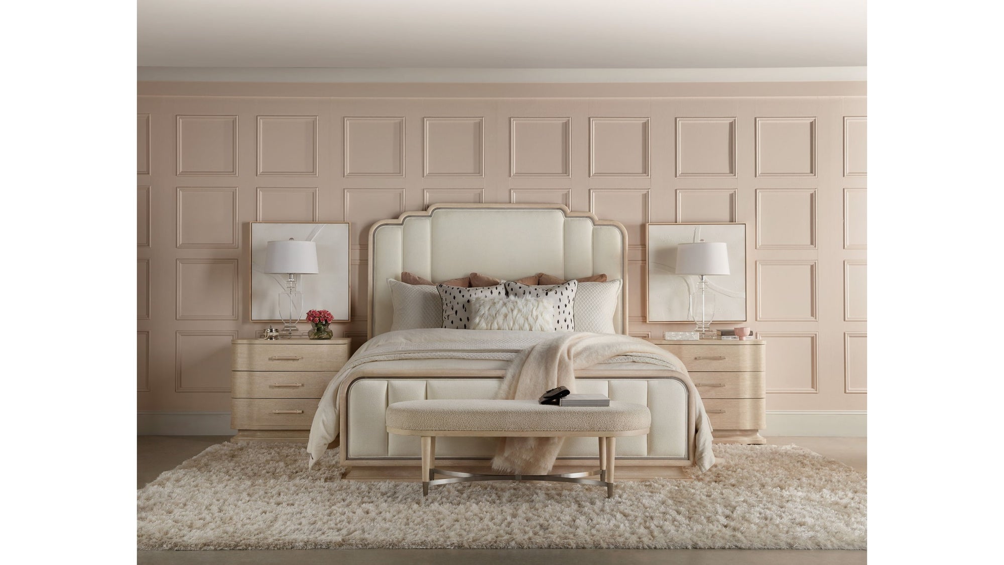 Nouveau Chic - Upholstered Bed