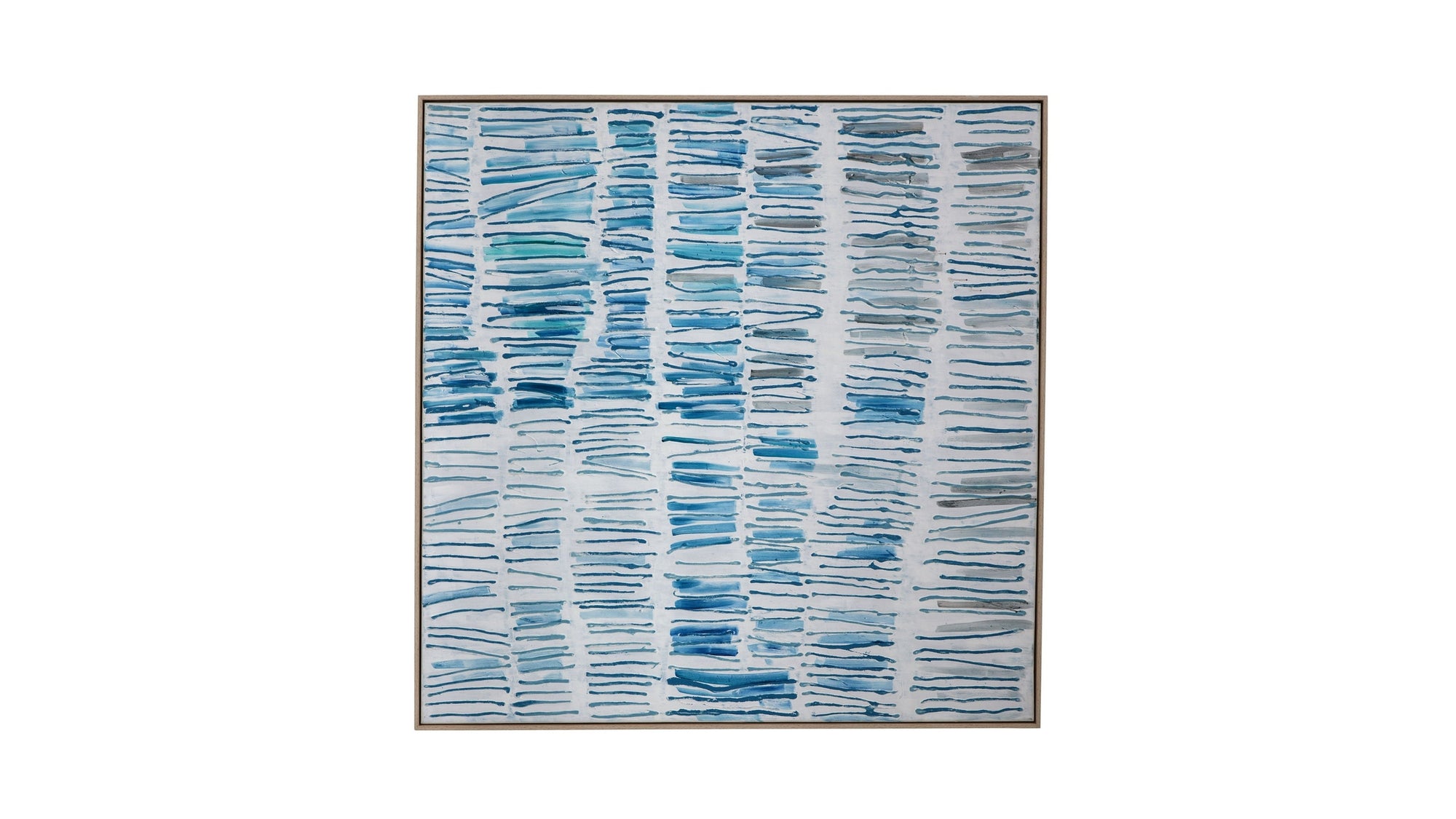 Blue Gail Canvas Art - Light Blue