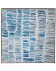 Blue Gail Canvas Art - Light Blue