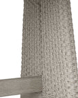 Harbor - Herringbone Indoor-Outdoor Dining Table - Brown