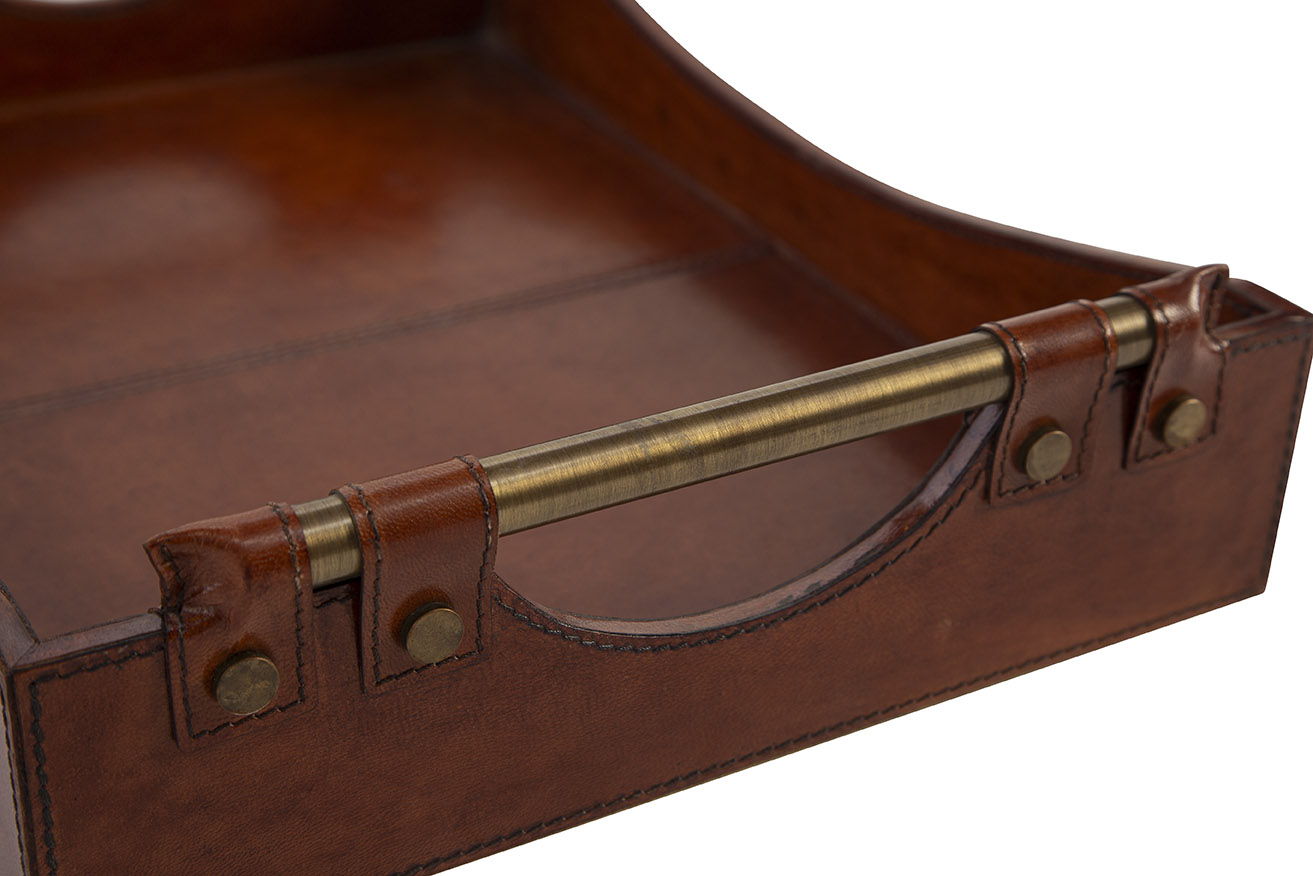 Preakness - Tray - Dark Red
