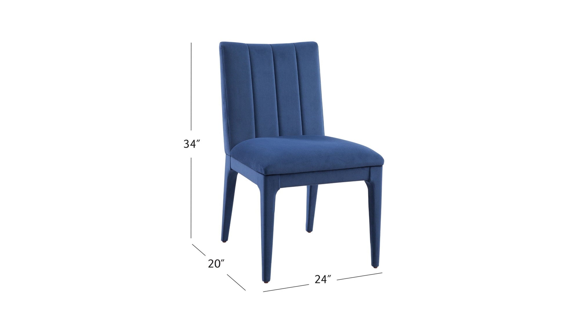 Brianne - Dining Chair - Navy