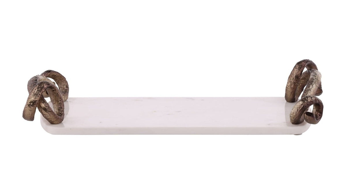 Malamed - Tray - Beige / Bronze