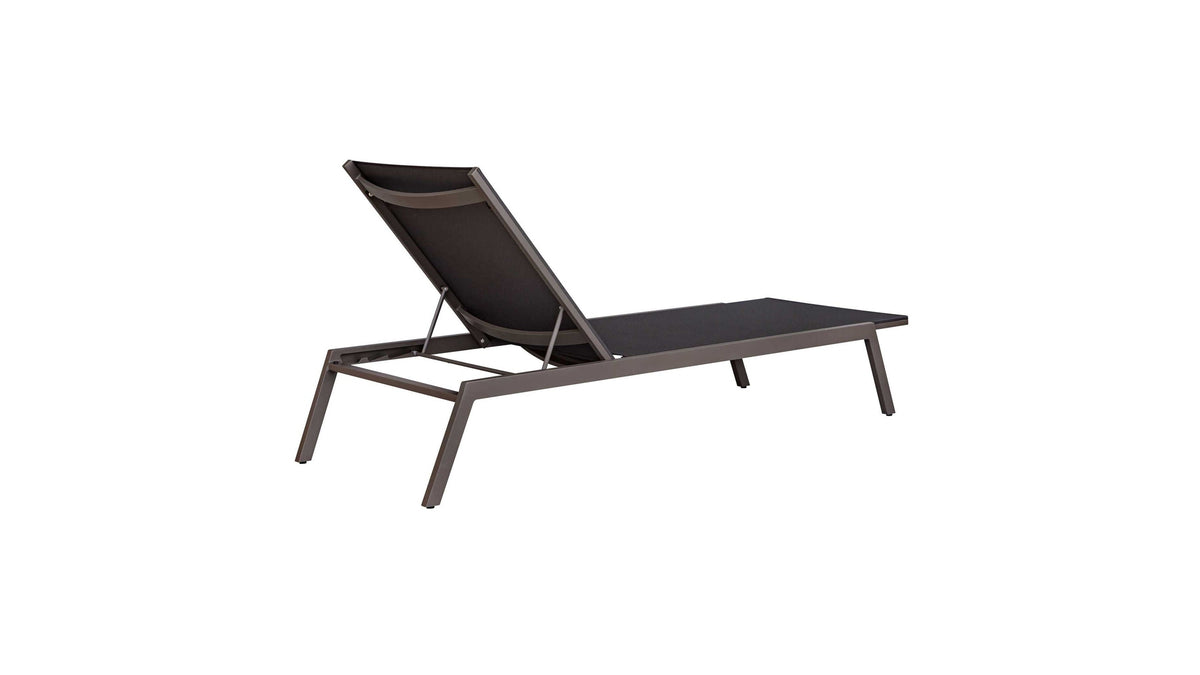 Bea - Outdoor Pool Chaise - Black