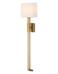 Trenton - 2 Light Brass Sconce - Gold