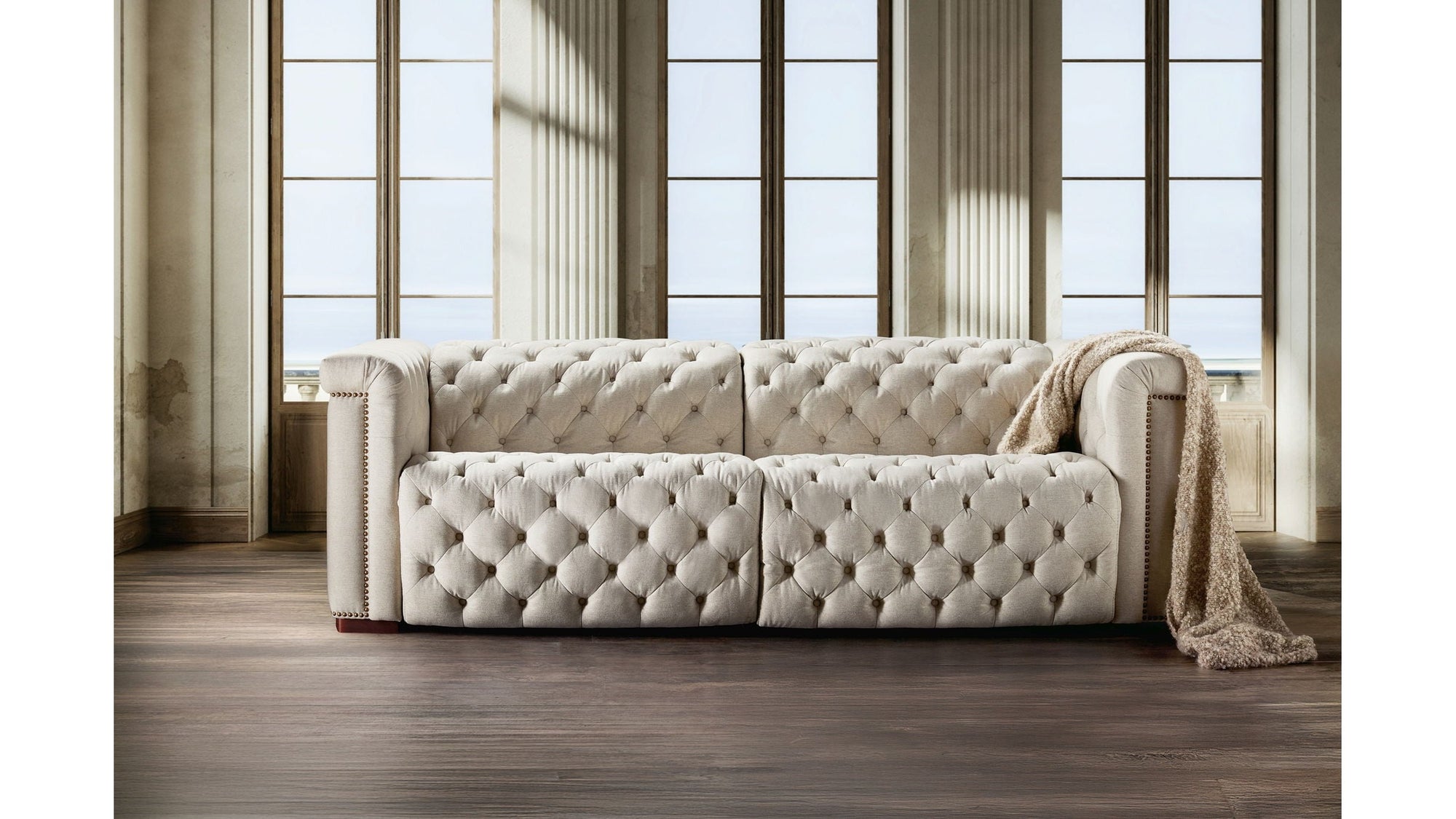 SS - Savion Deux Sofa With Power Recliners And Power Headrests
