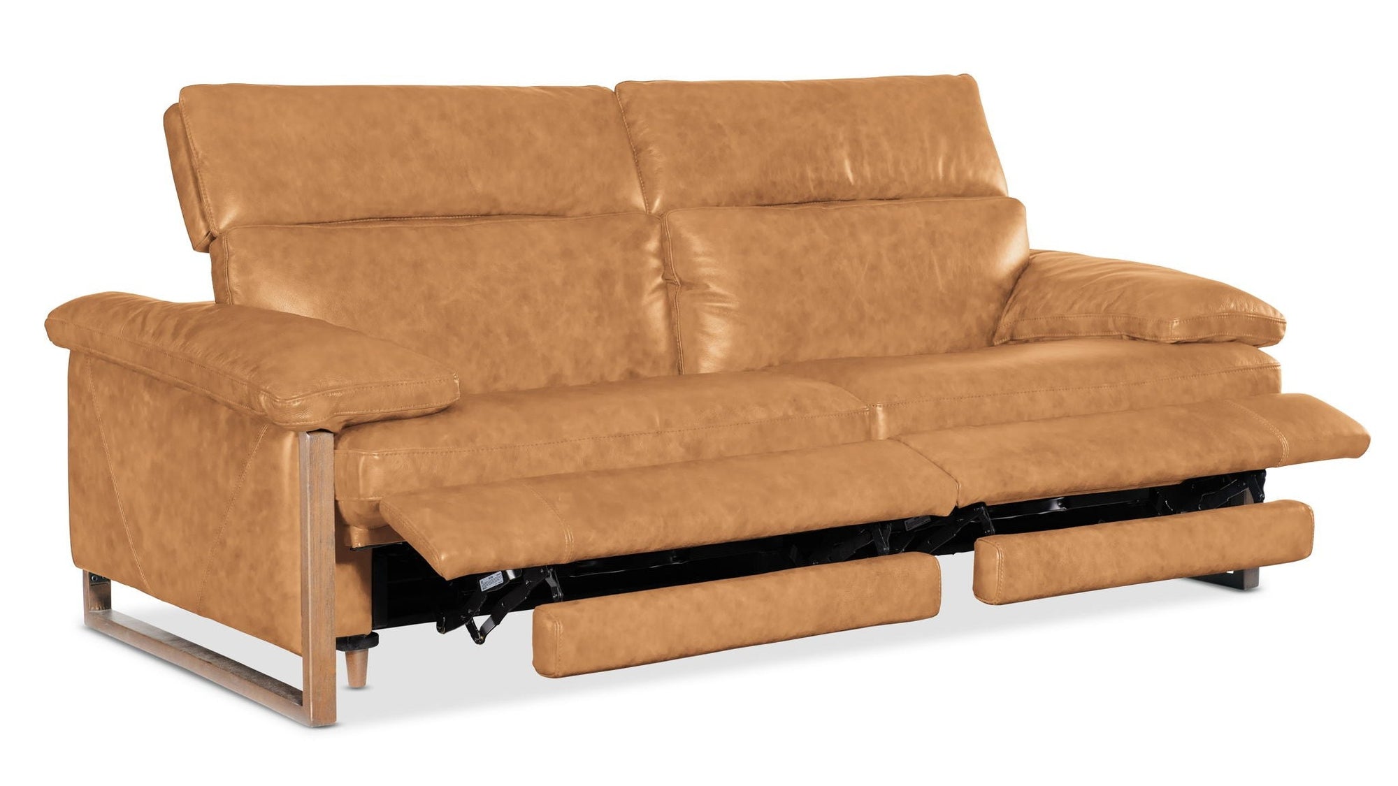 Jericho - Power Sofa With Power Headrest - Brown