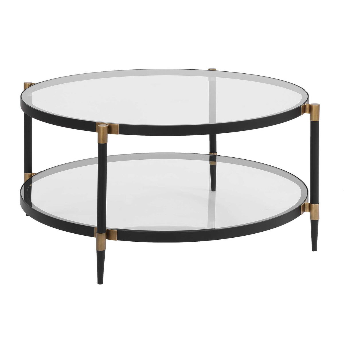 Chadid - Round Glass Table