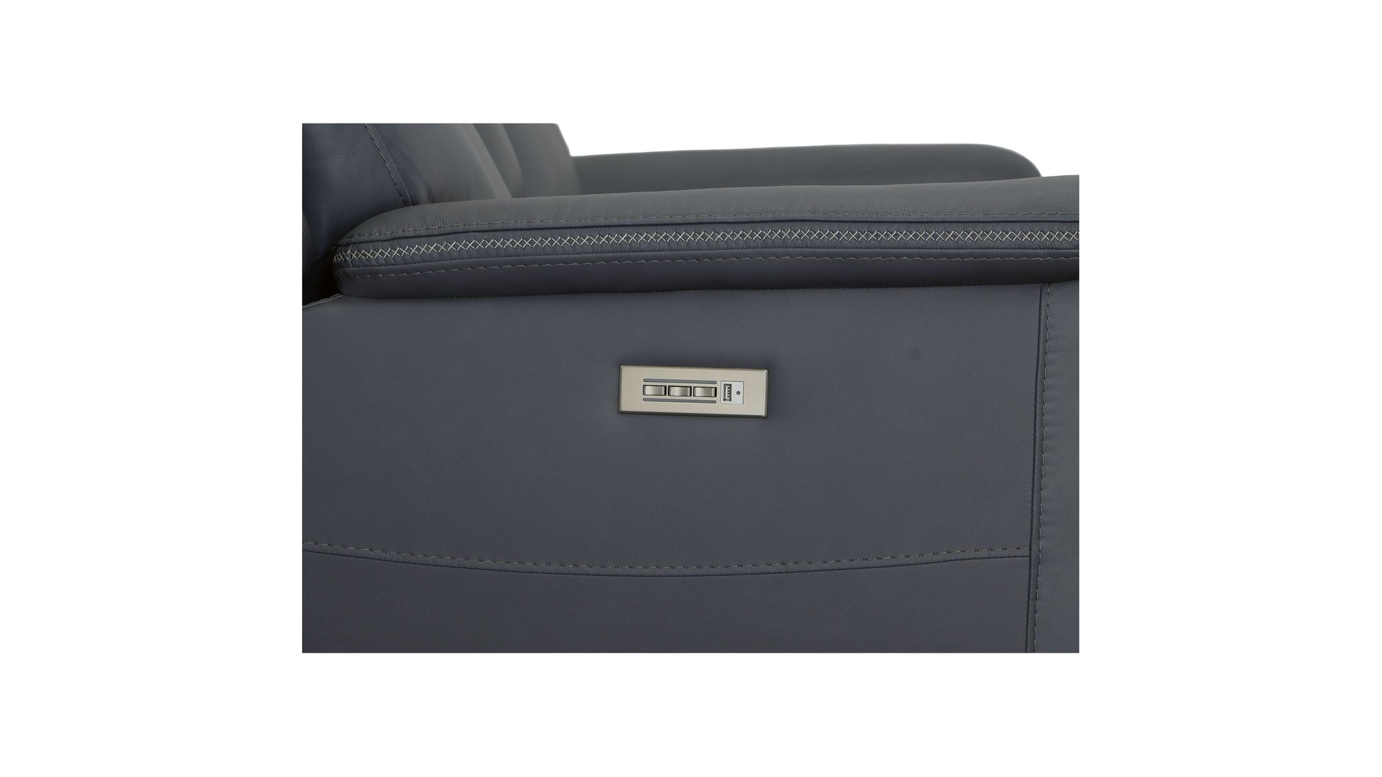 Sawyer - Power Reclining Loveseat With Console, Power Headrests, Lumbar