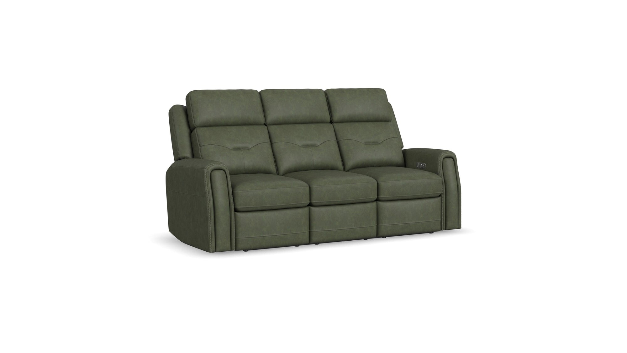 Felix - Power Reclining Sofa With Power Headrest, Lumbar, Heat & Massage