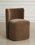 Outlook - Modern Velvet Dining Chair - Brown