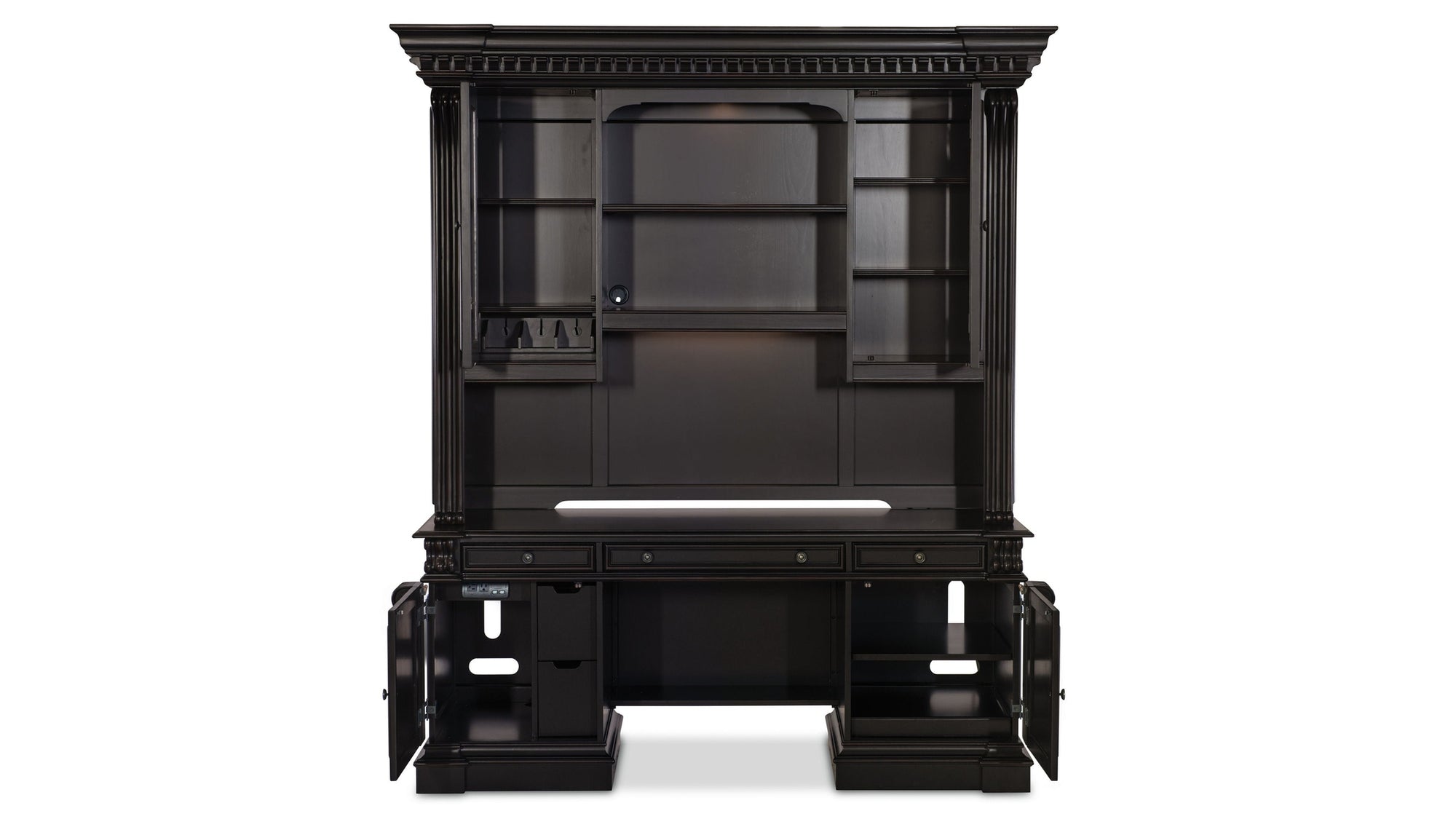 Telluride - Computer Credenza - Black