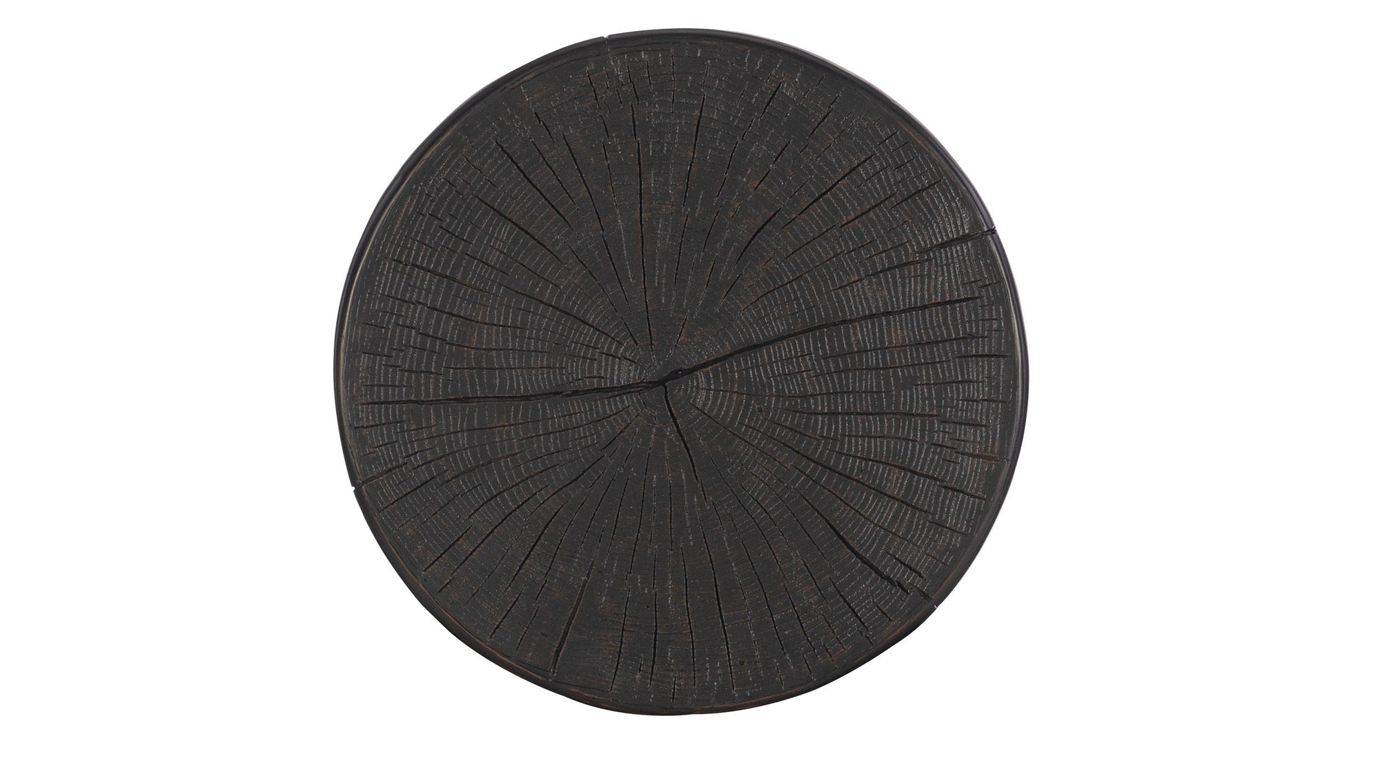 Commerce And Market - Carved Stump Side Table