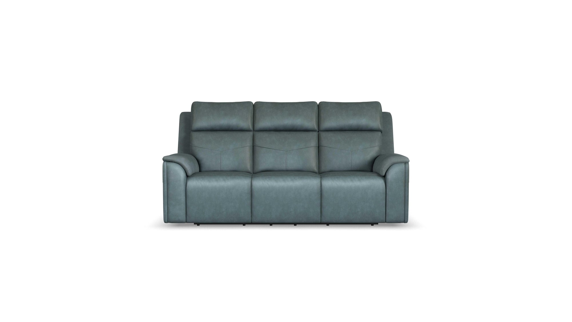 Vernon - Power Reclining Sofa With Console, Power Headrest, Lumbar, Heat & Massage