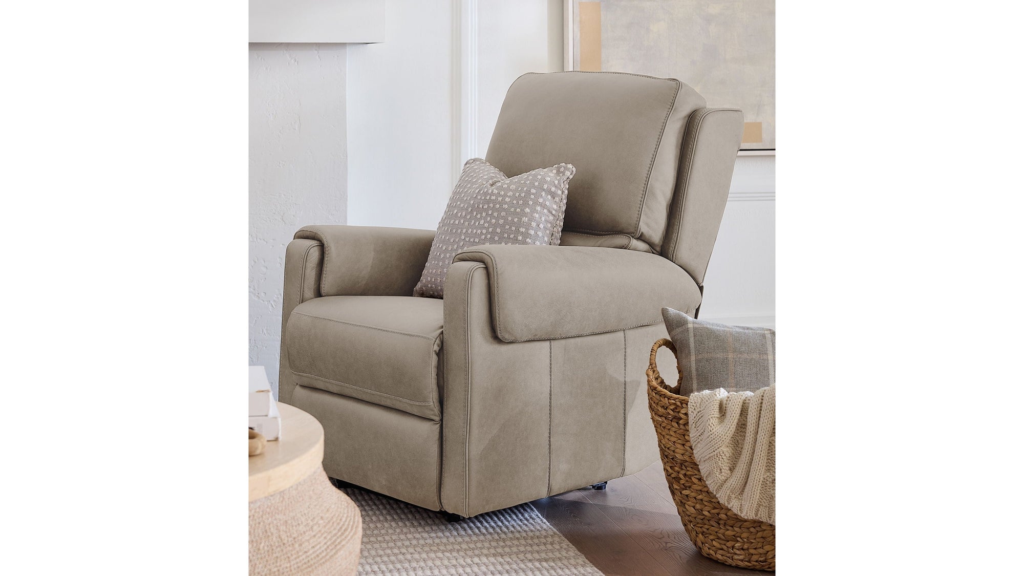 SS - Somers Power Recliner With Power Headrest