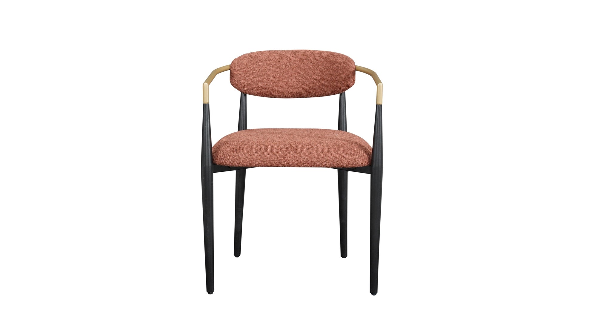 Jenson - Dining Chair Set of 2 - Rust Red