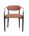 Jenson - Dining Chair Set of 2 - Rust Red
