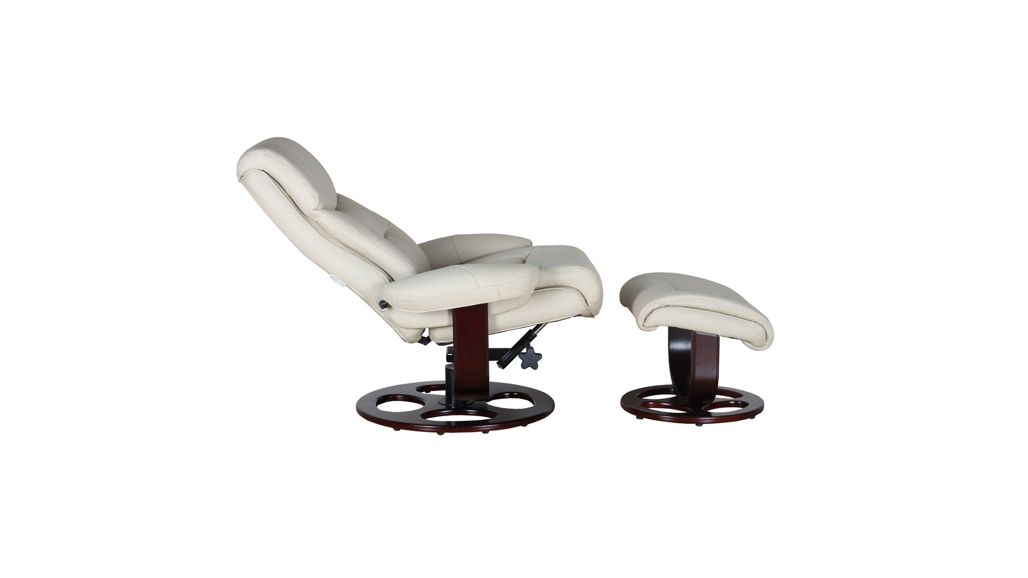 Dawson - Swivel Pedestal Recliner And Ottoman