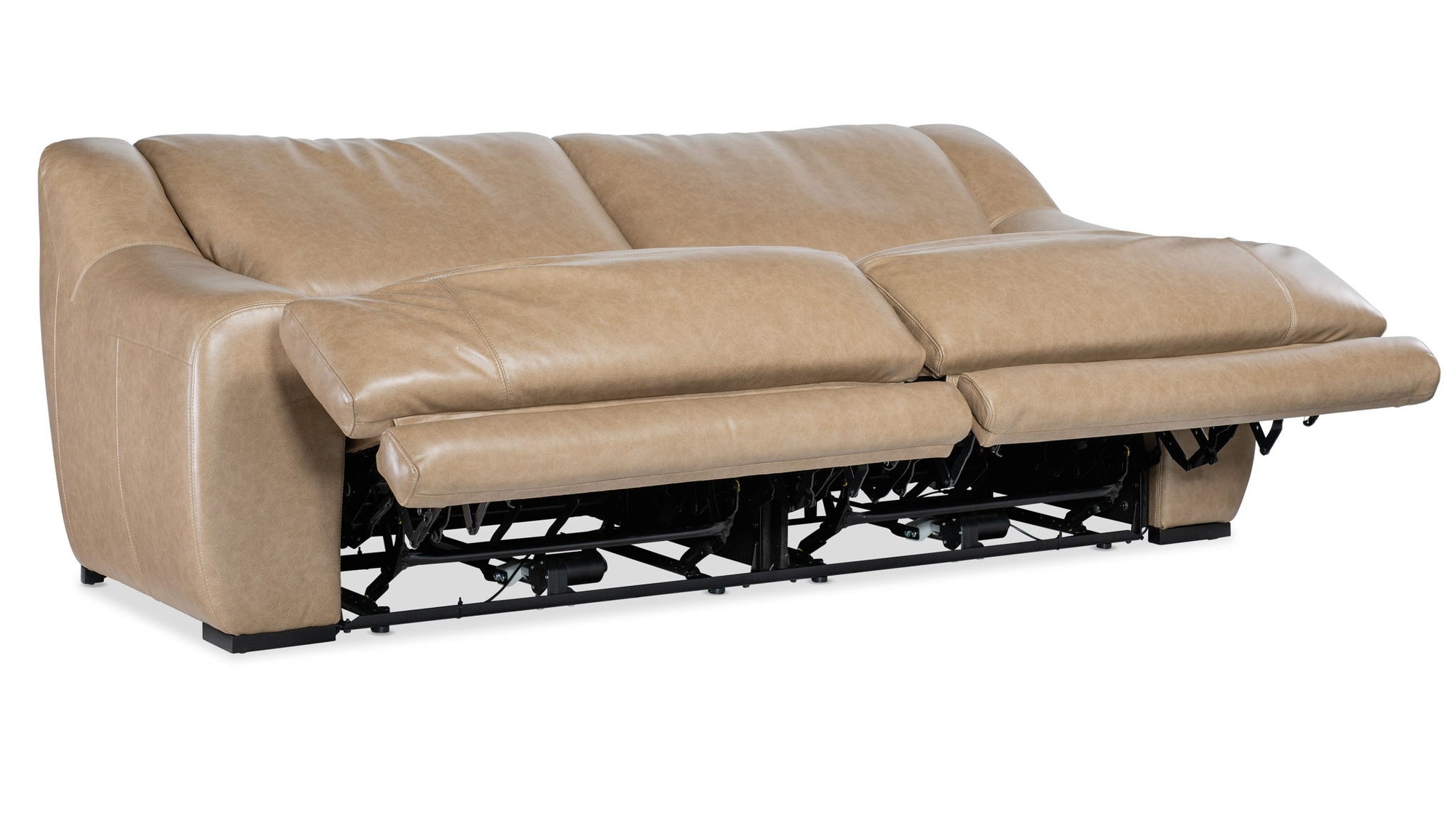 MS - Wayward Power Sofa With Power Headrest - Brown