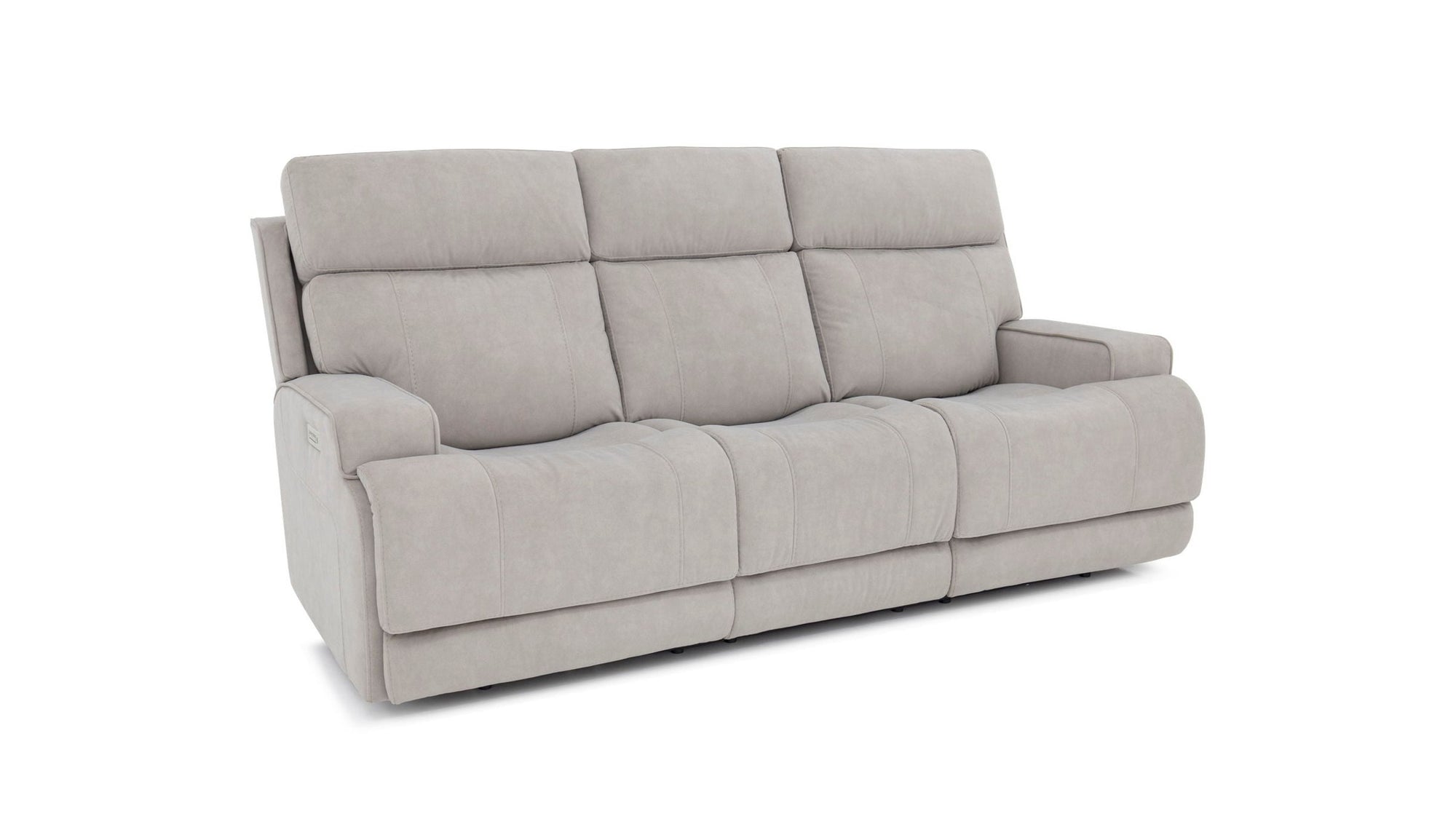 Ashbee - Power Sofa With Power Recline, Power Headrest, Zero Gravity And 3" Footrest Extension