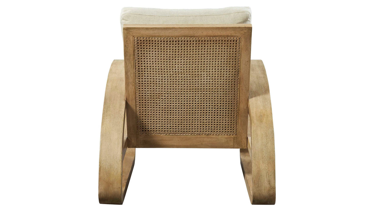 Barbora - Wooden Accent Chair