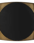 Neilia - Round Mirror - Brass