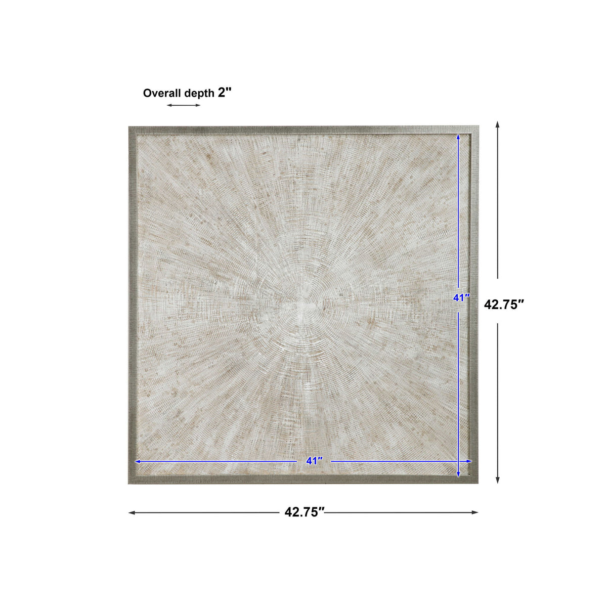 Mesmerize - Abstract Art - Light Gray
