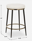 Ensemble - Counter Stool - Cream