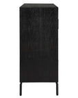 Briseis - 2 Door Cabinet - Black