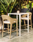 Montellano - Outdoor Bar Table - White