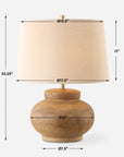 Urbino - Aged Terracotta Table Lamp