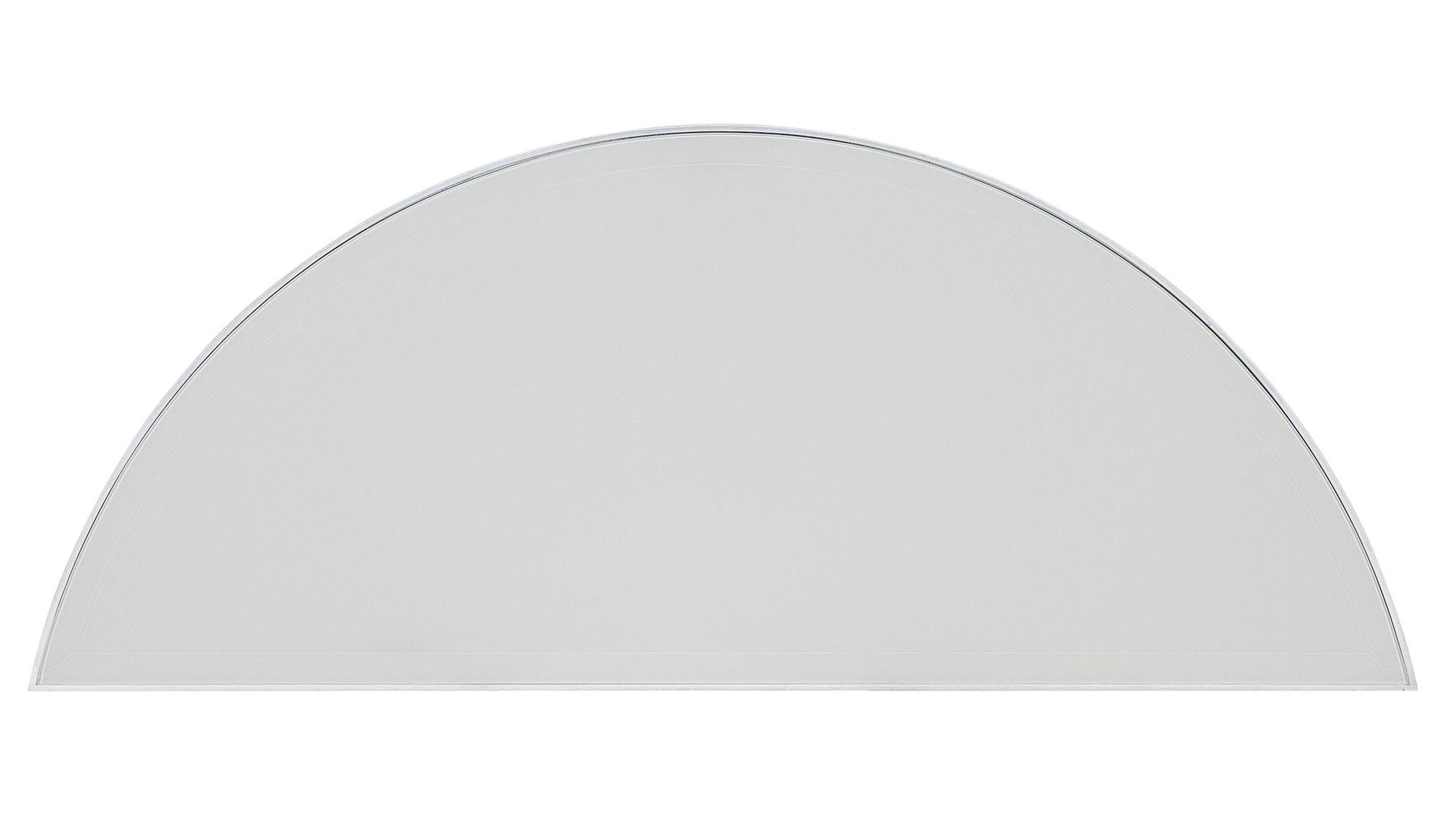 Melange - On The Bright Side Demilune Console - White