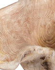 Teak Flow - Outdoor Bowl - White Wash