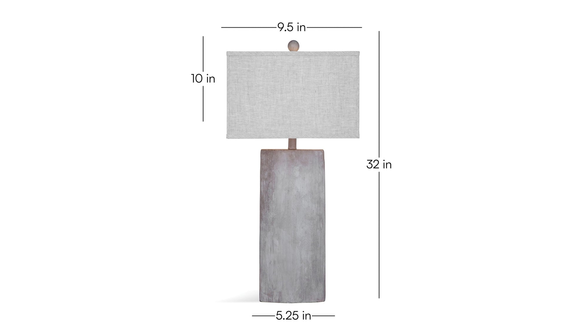 Jonas - Table Lamp - Gray