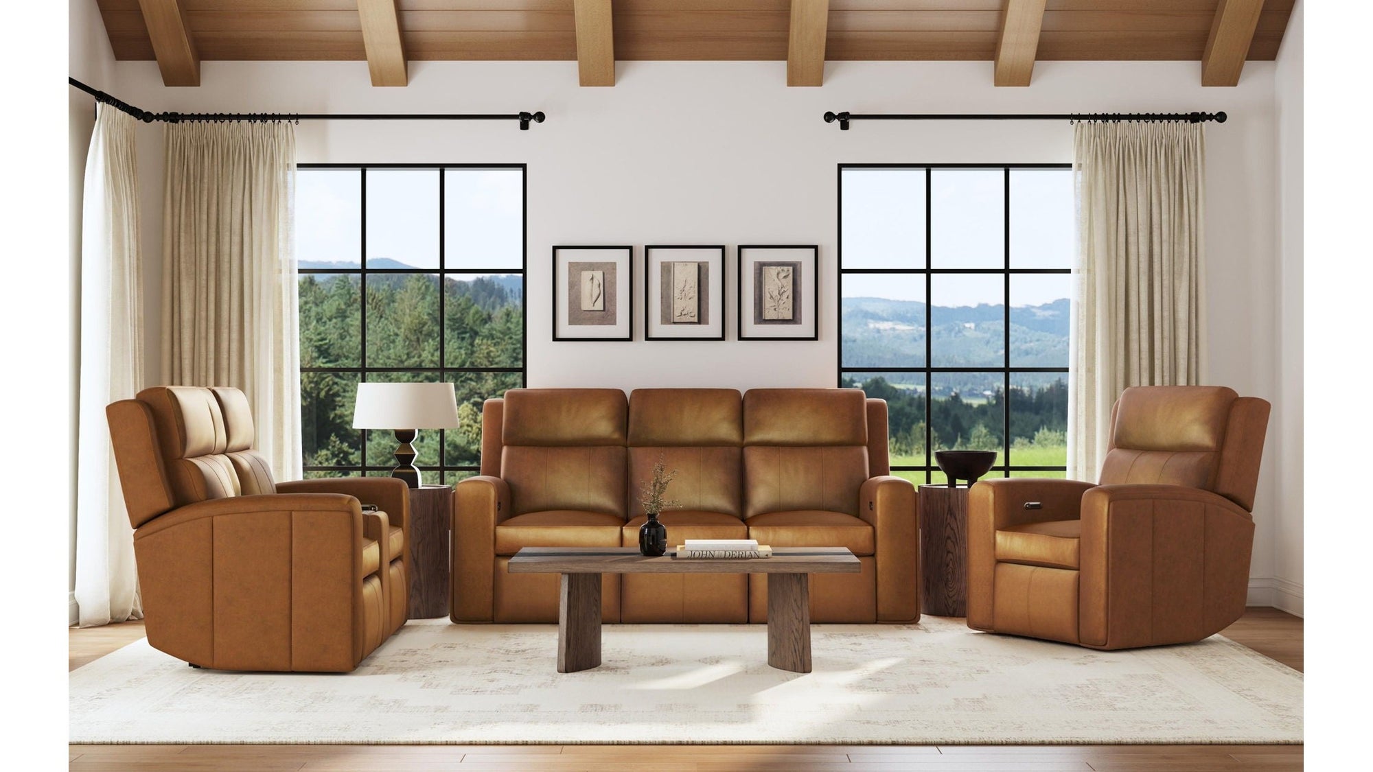 Wyatt - Power Reclining Sofa With Power Headrests & Lumbar