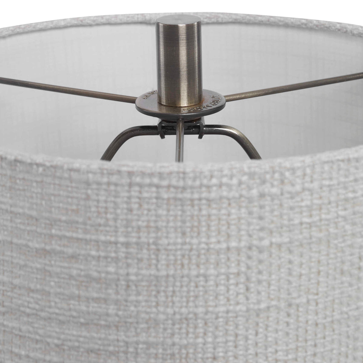 Zahlia - Ceramic Lamp - Aged Gray