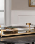 Balkan - Mirrored Tray - Gold