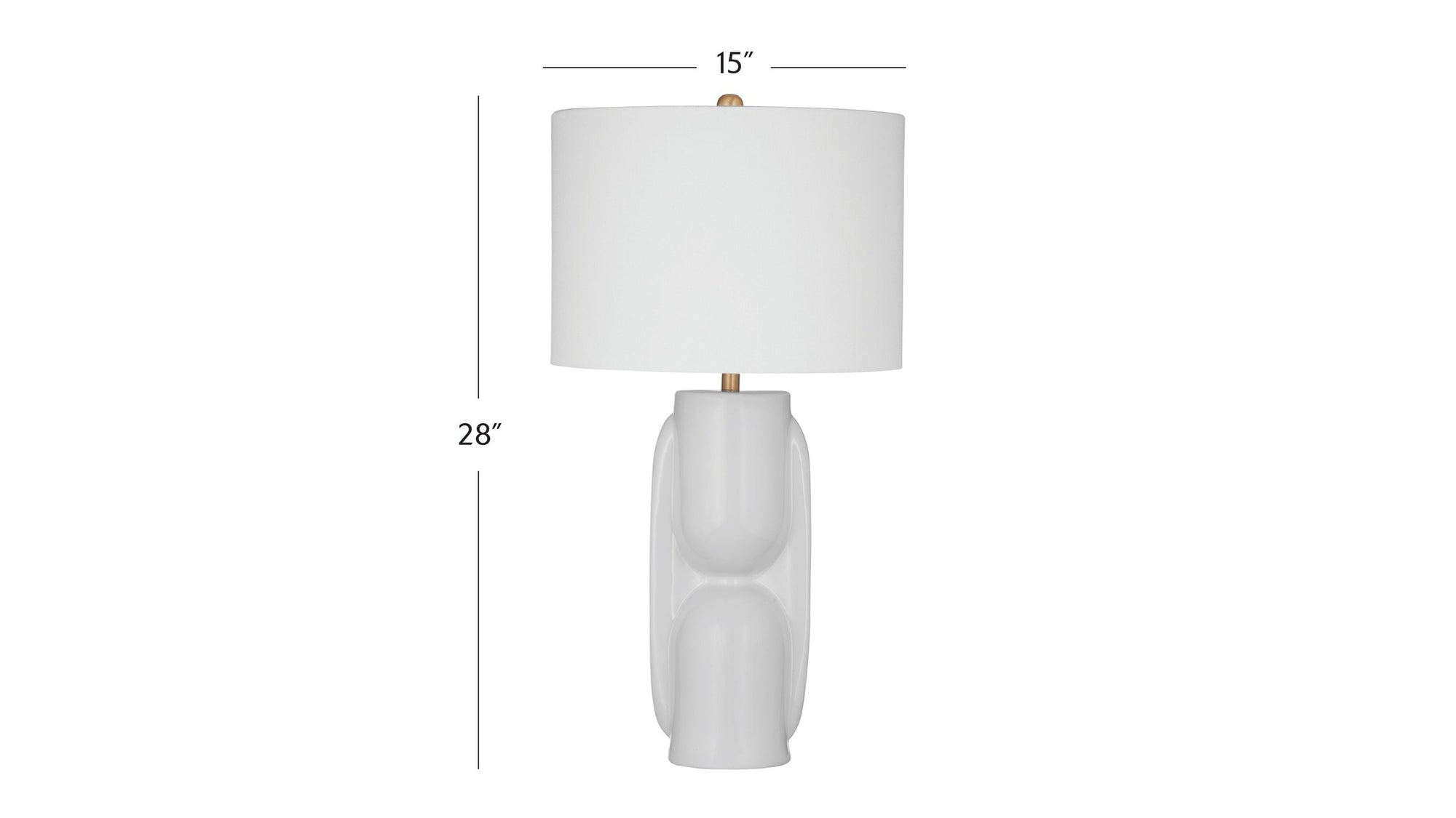 Tolland - Table Lamp - White