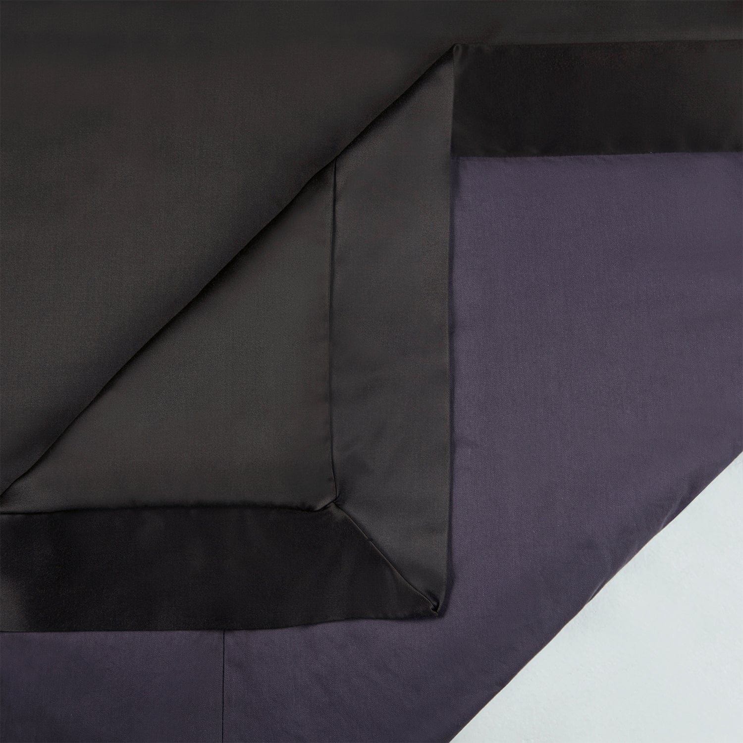 High Shine Satin - Queen Duvet Cover Set (Set of 3) - Espresso