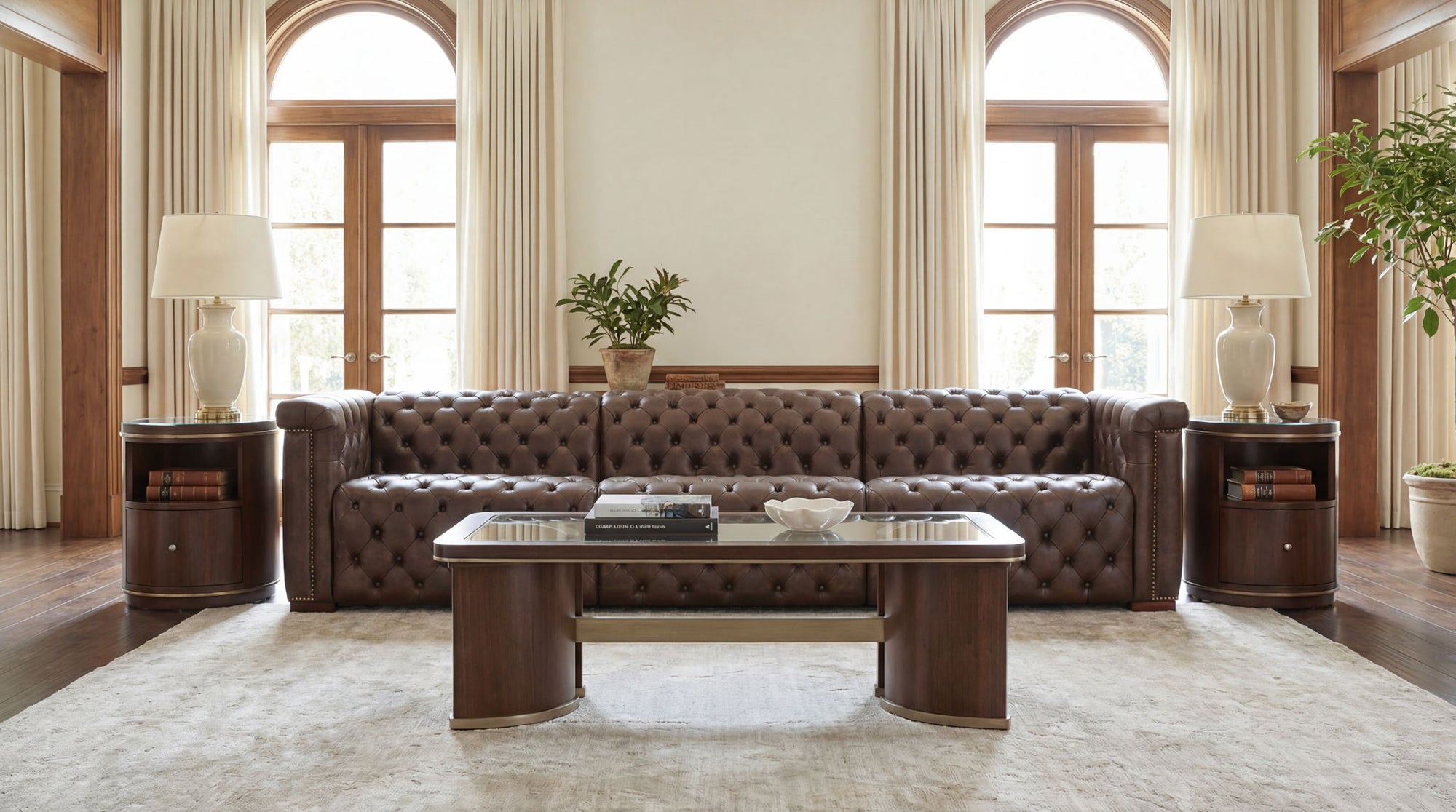 SS - Savion Deux Sofa With Two Power Recliners And Three Power Headrests